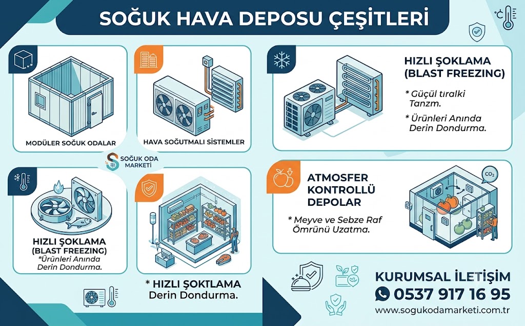 Types of Cold Storage Warehouses