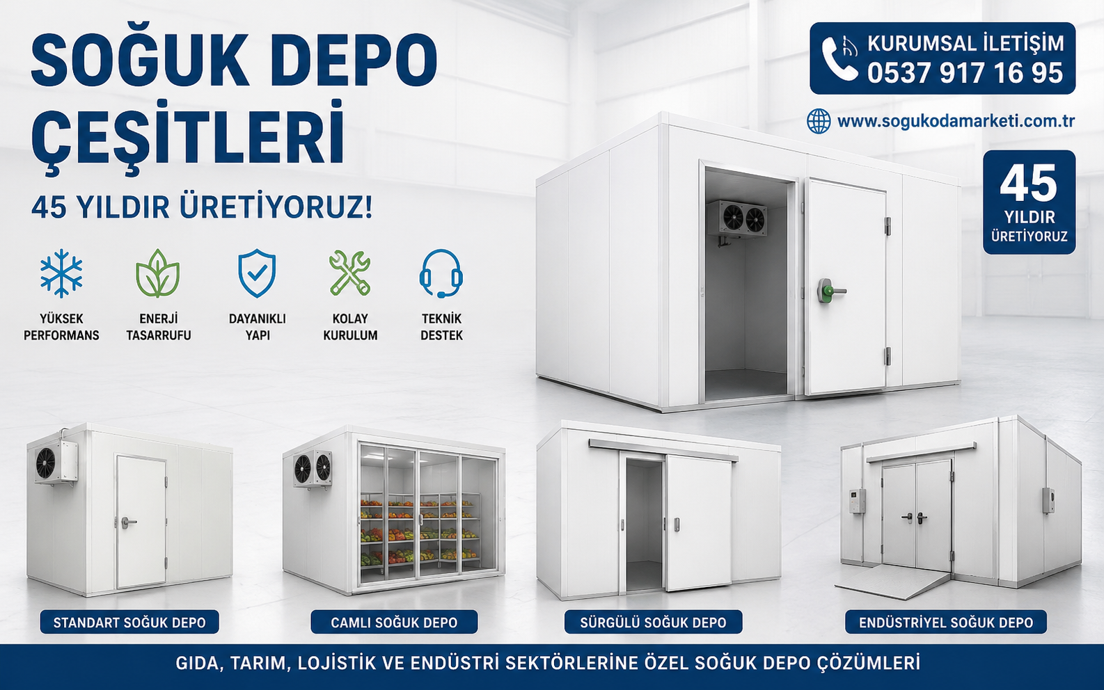 Soğuk depo çeşitleri