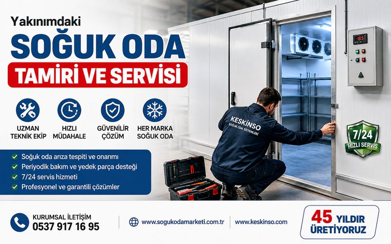 Yakınımdaki Soğuk Oda Tamiri ve Servisi