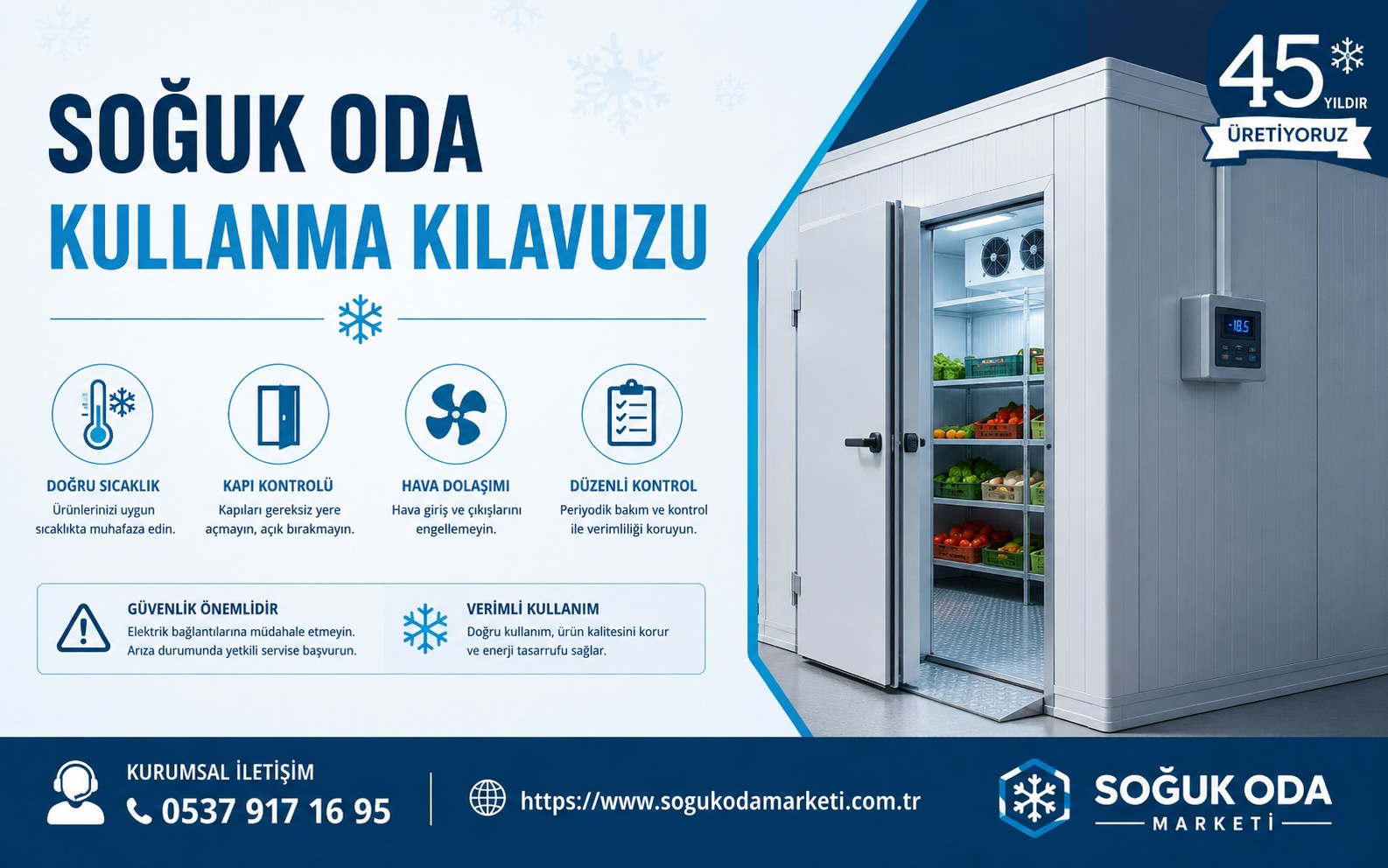 Soğuk Oda Kullanma Kılavuzu