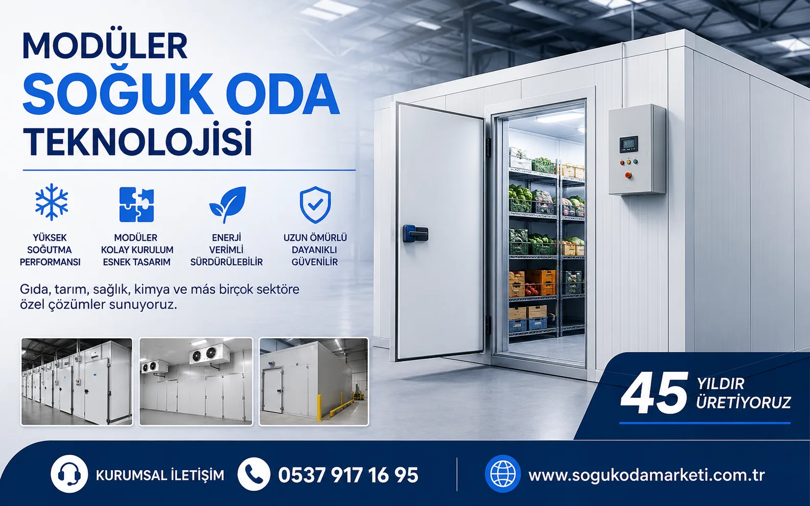 Modüler Soğuk Oda Teknolojisi