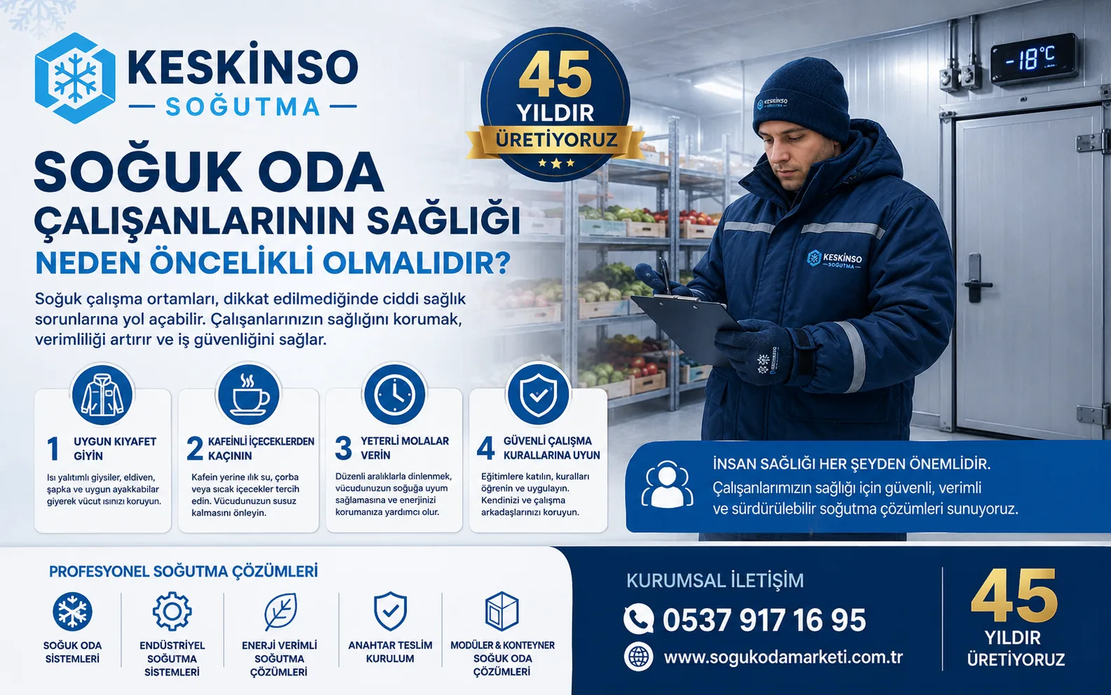 Soğuk Oda Çalışanlarının Sağlığı