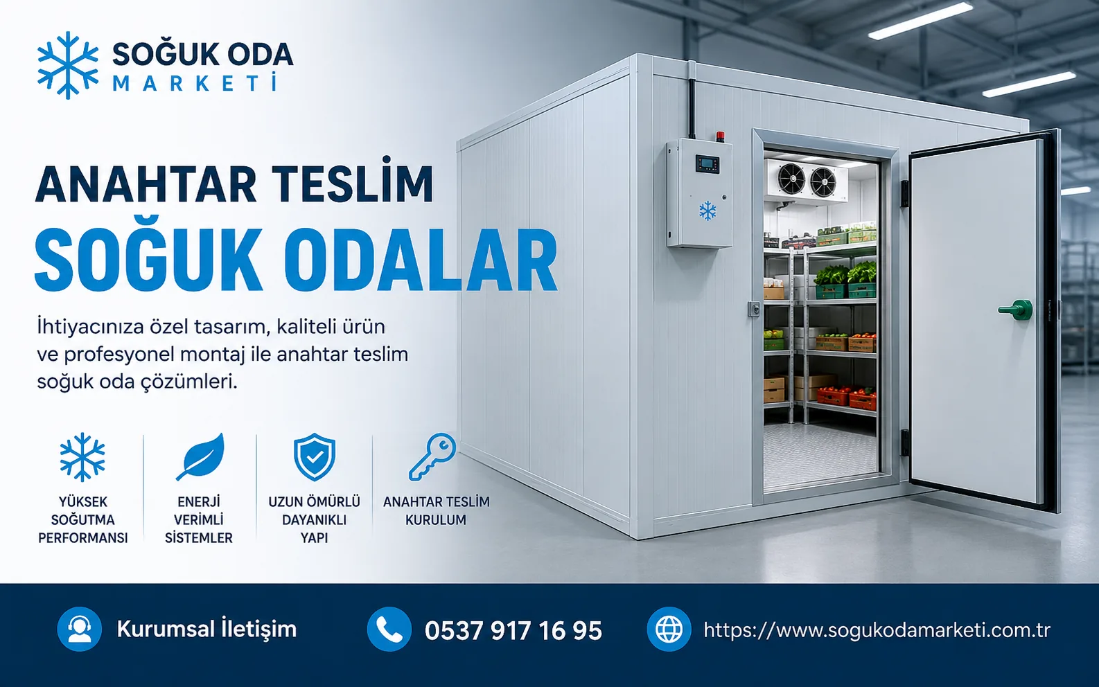 Anahtar Teslim Soğuk Odalar