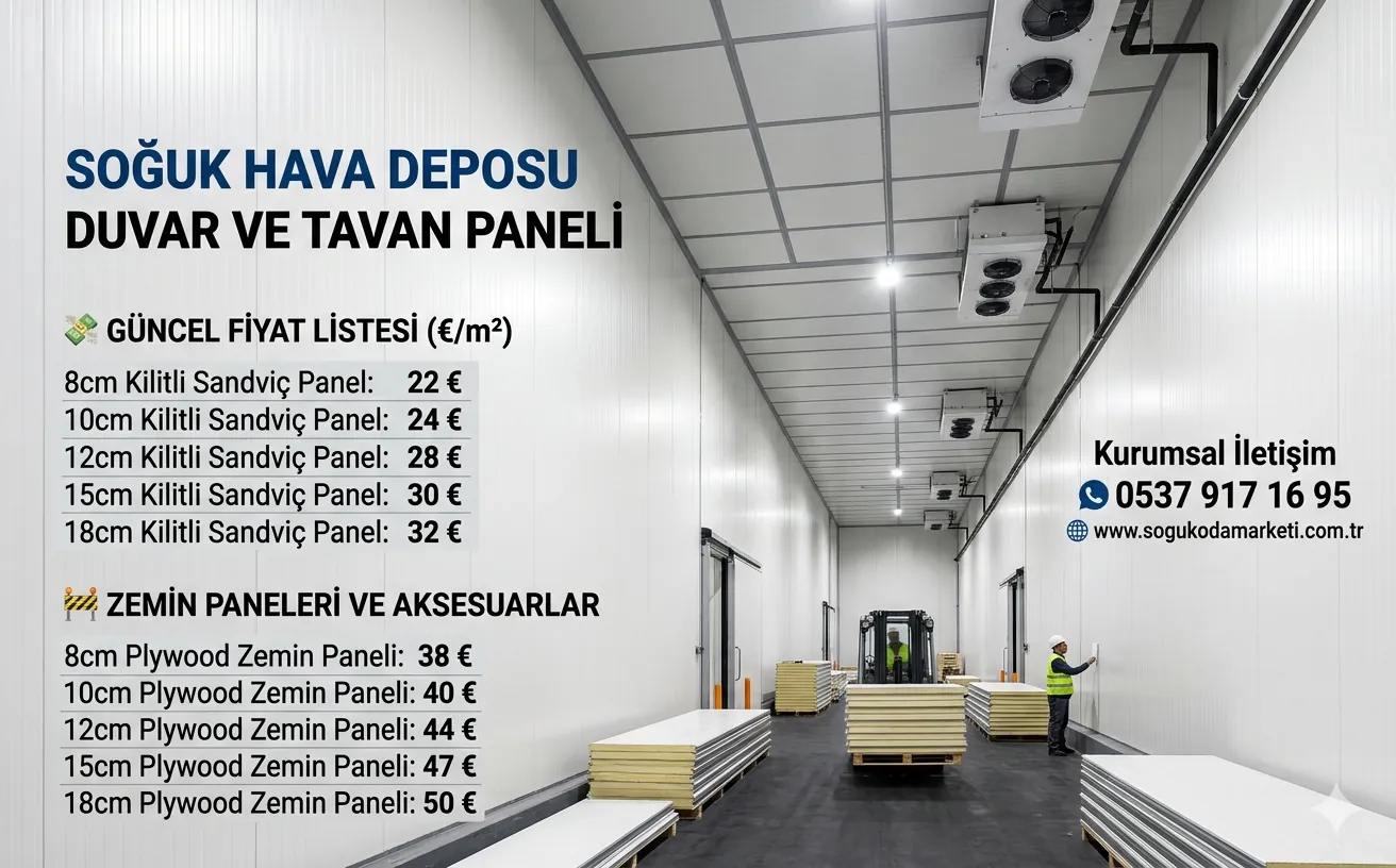Soğuk Hava Deposu Panel  Fiyatları