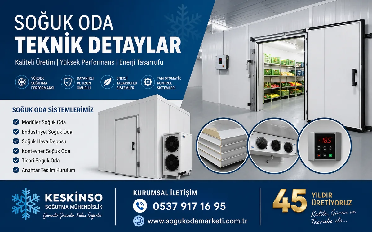 Soğuk Oda Teknik Detaylar