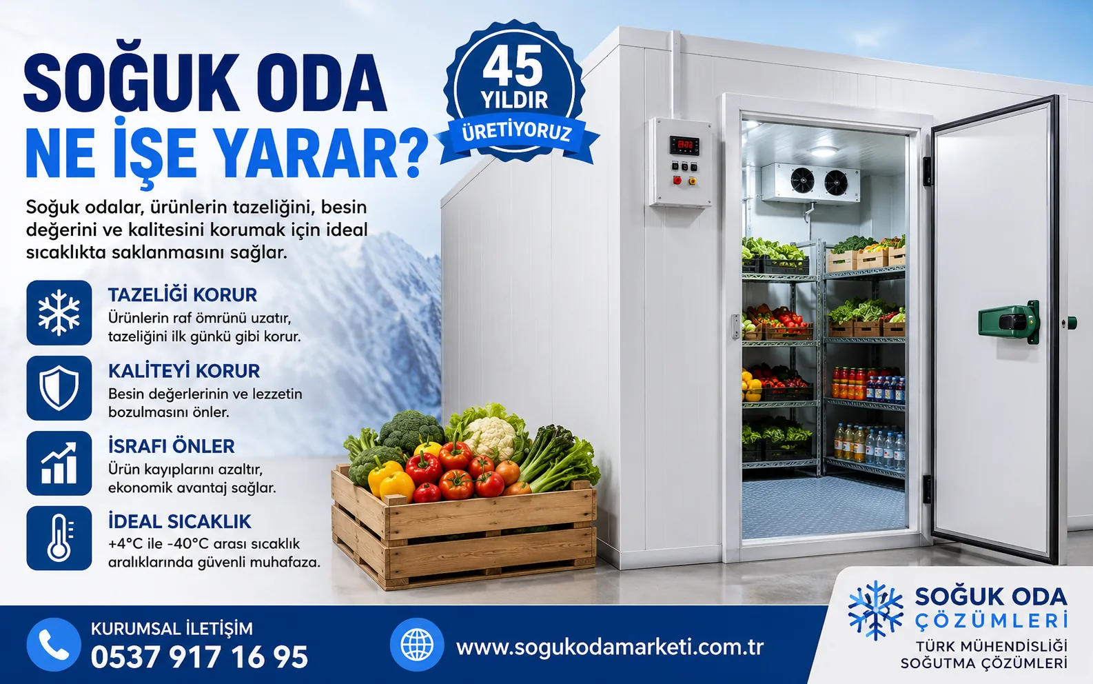 Soğuk Oda Ne İşe Yarar