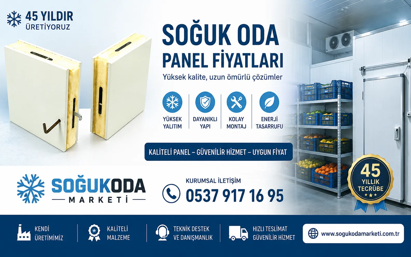 Soğuk Oda  panel fiyatları