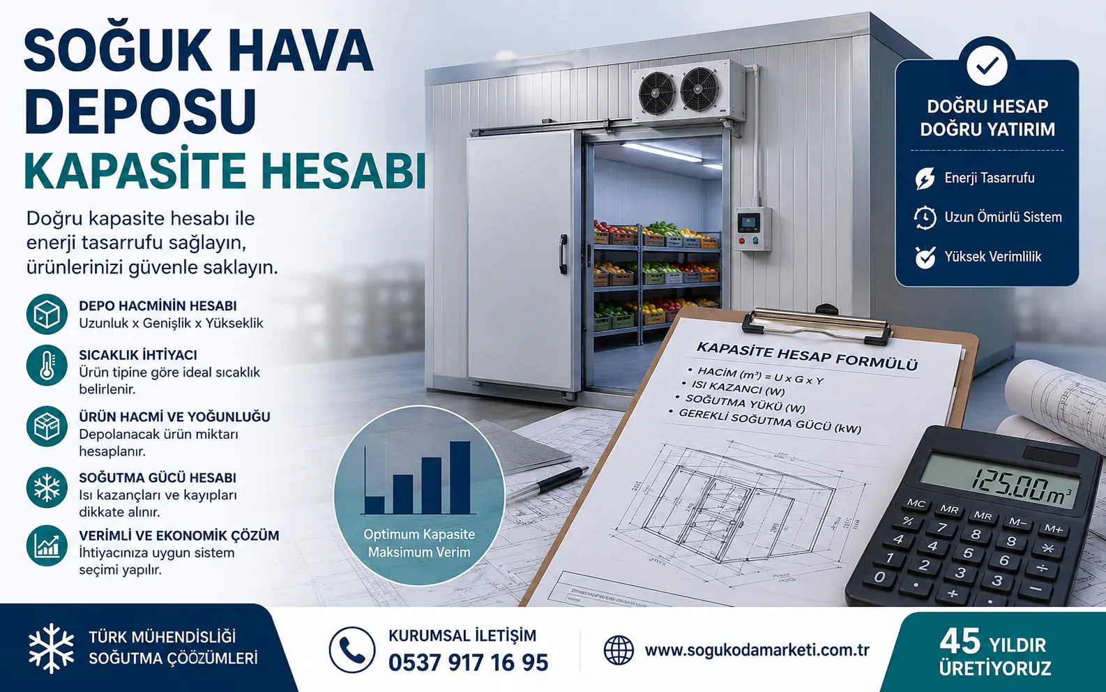 Soğuk Hava Deposu Kapasite Hesabı