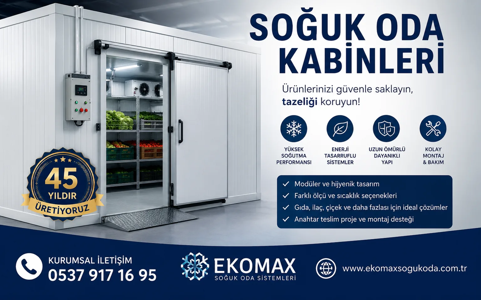 Soğuk Oda Kabinleri