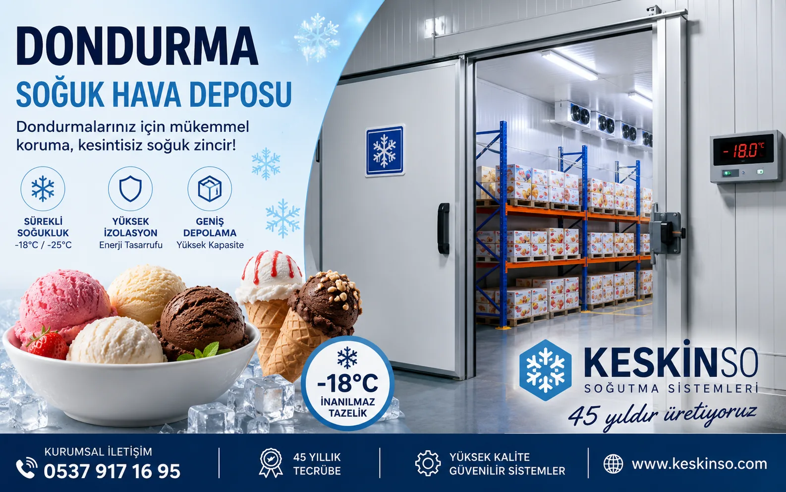 Dondurma Soğuk Hava Deposu
