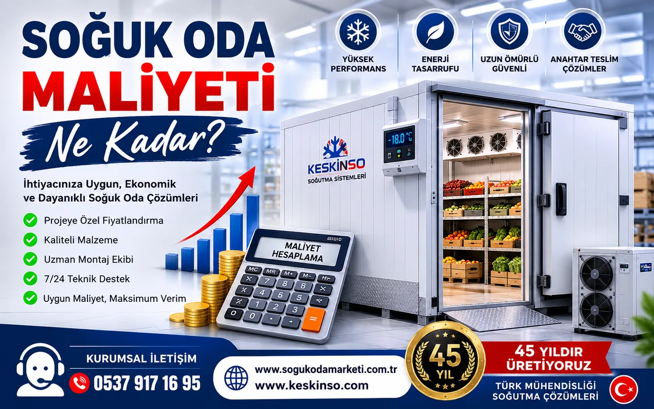 Soğuk Oda Maliyeti Ne Kadar
