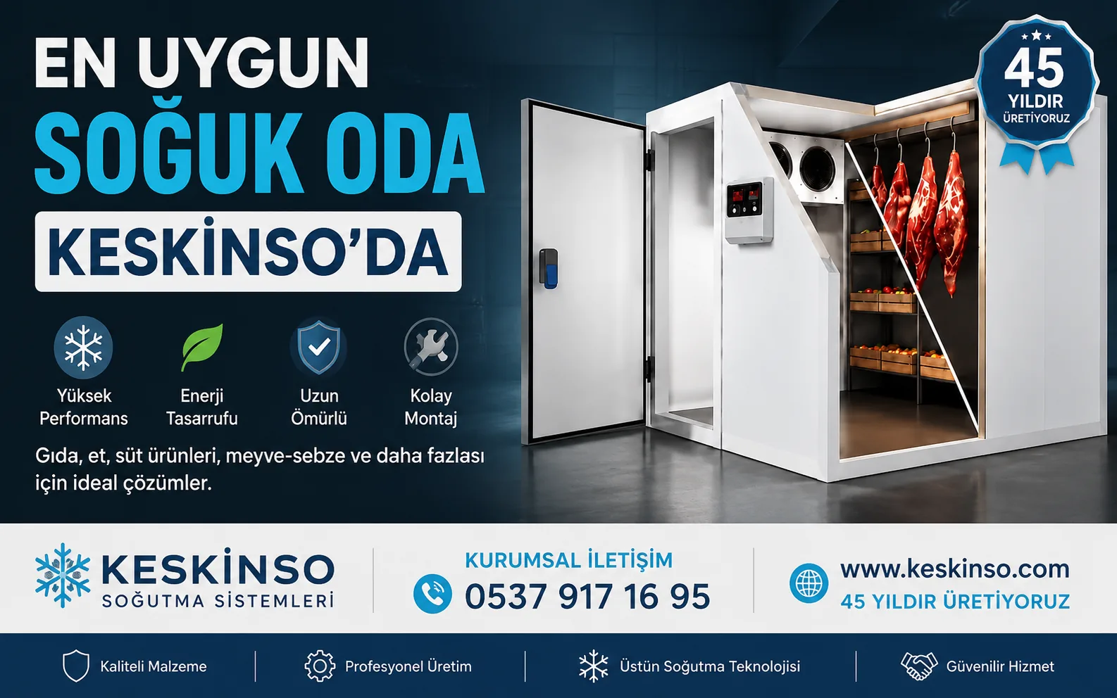 En Uygun Soğuk Oda Keskinso'da