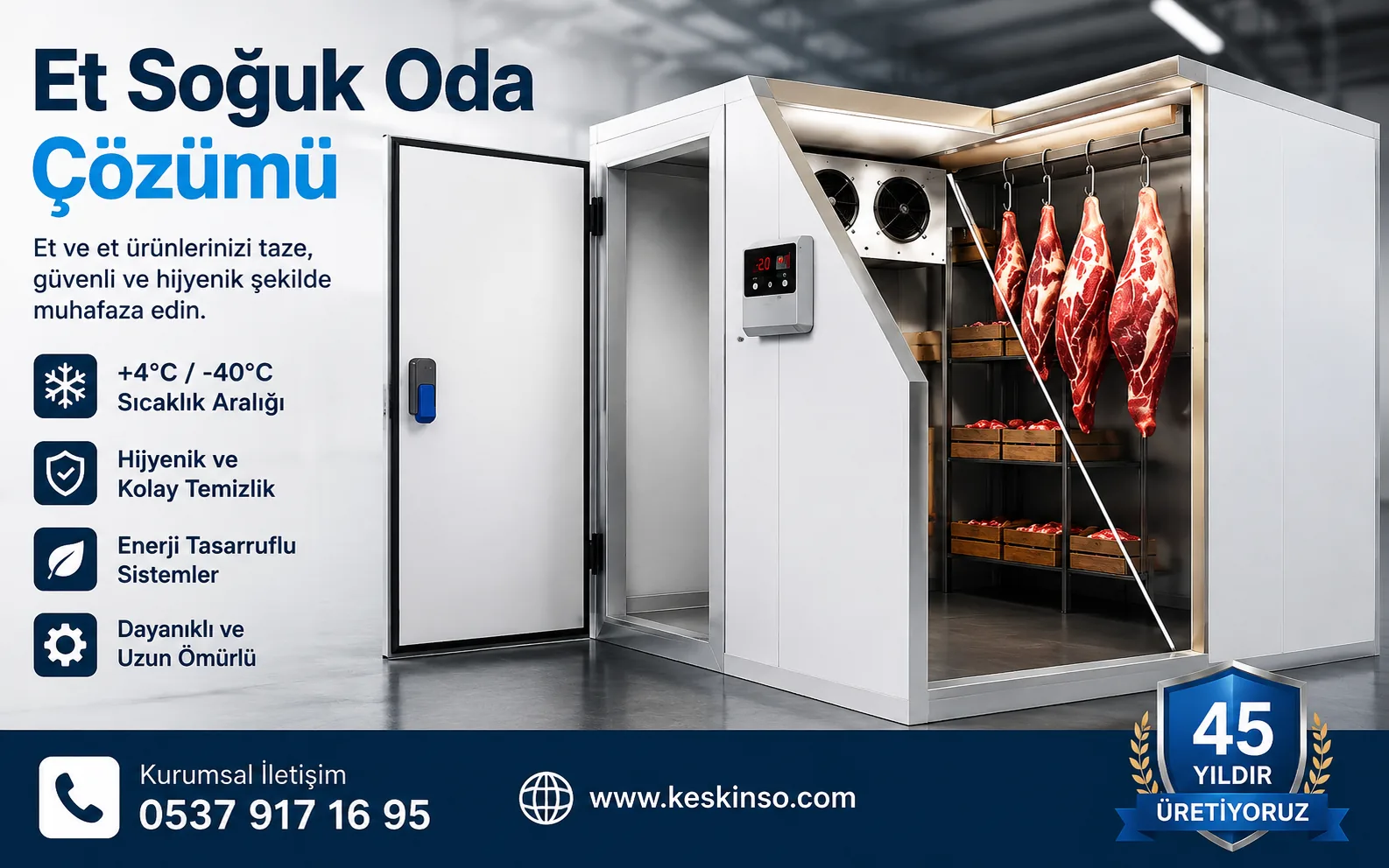 Et Soğuk Oda Çözümü