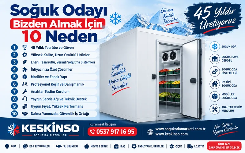 Soğuk Odayı Bizden Almak İçin 10 Neden